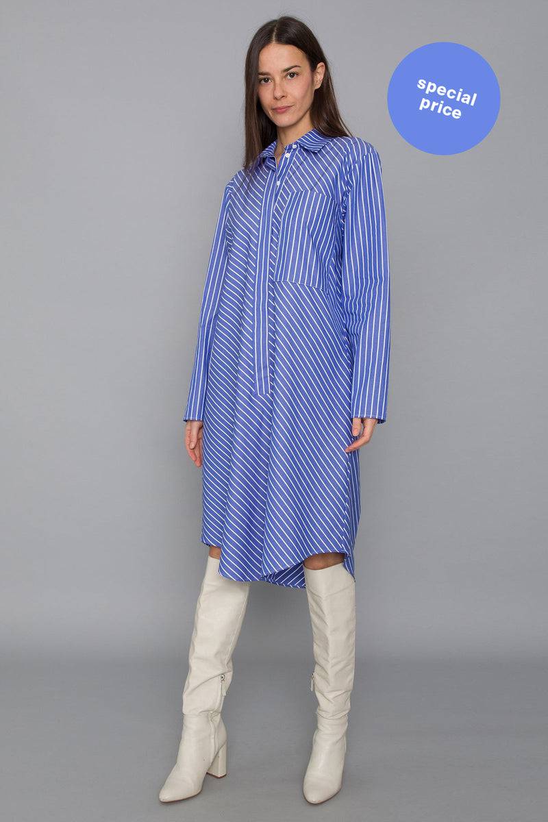 Mykke Hofmann Bio-Baumwoll-Popeline-Kleid Keila Flash Sale