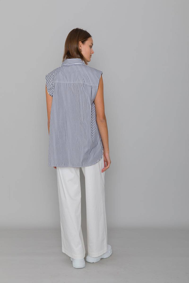 Mykke Hofmann Bluse Loraine aus Bio-Baumwollpopeline Bis zu 50% Rabatt