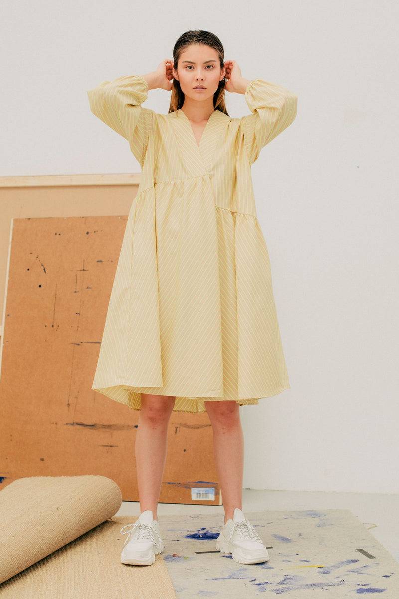 Mykke Hofmann Baumwollkleid Kiva Clearance-Verkauf
