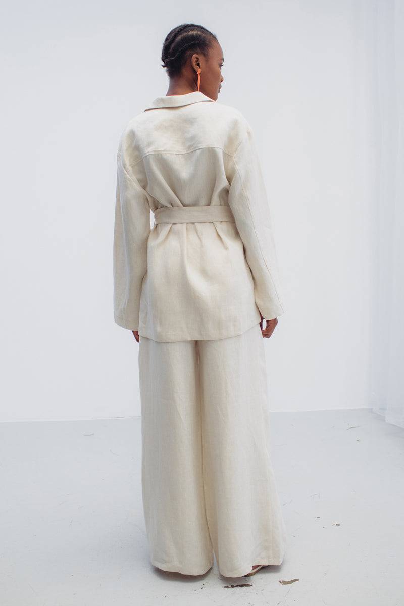 Mykke Hofmann Leinenjacke Lotta Kostenloser Versand international