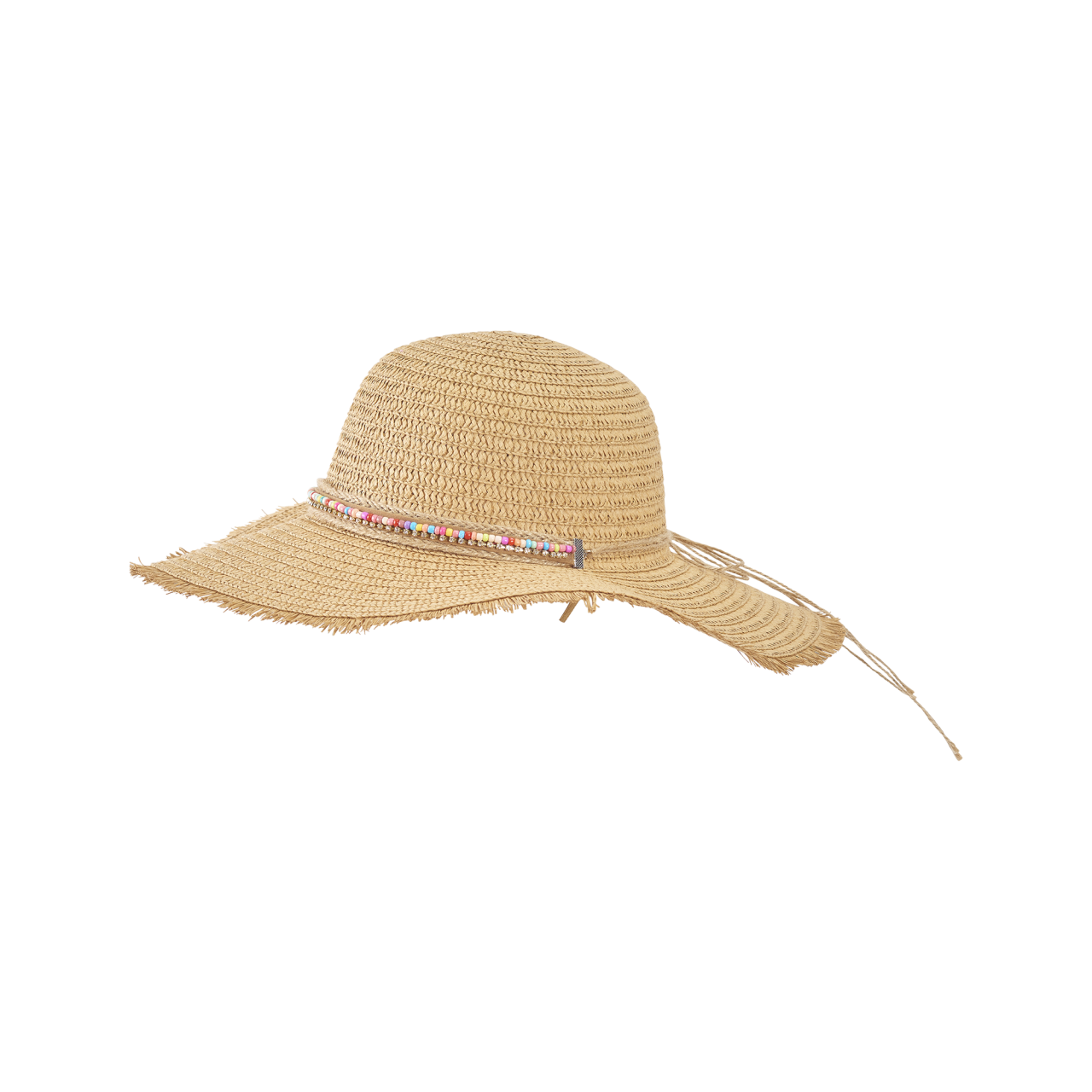 Nitzsche Accessoires Strohhut für Damen mit Kettenverzierung und Fransen Cyber Monday