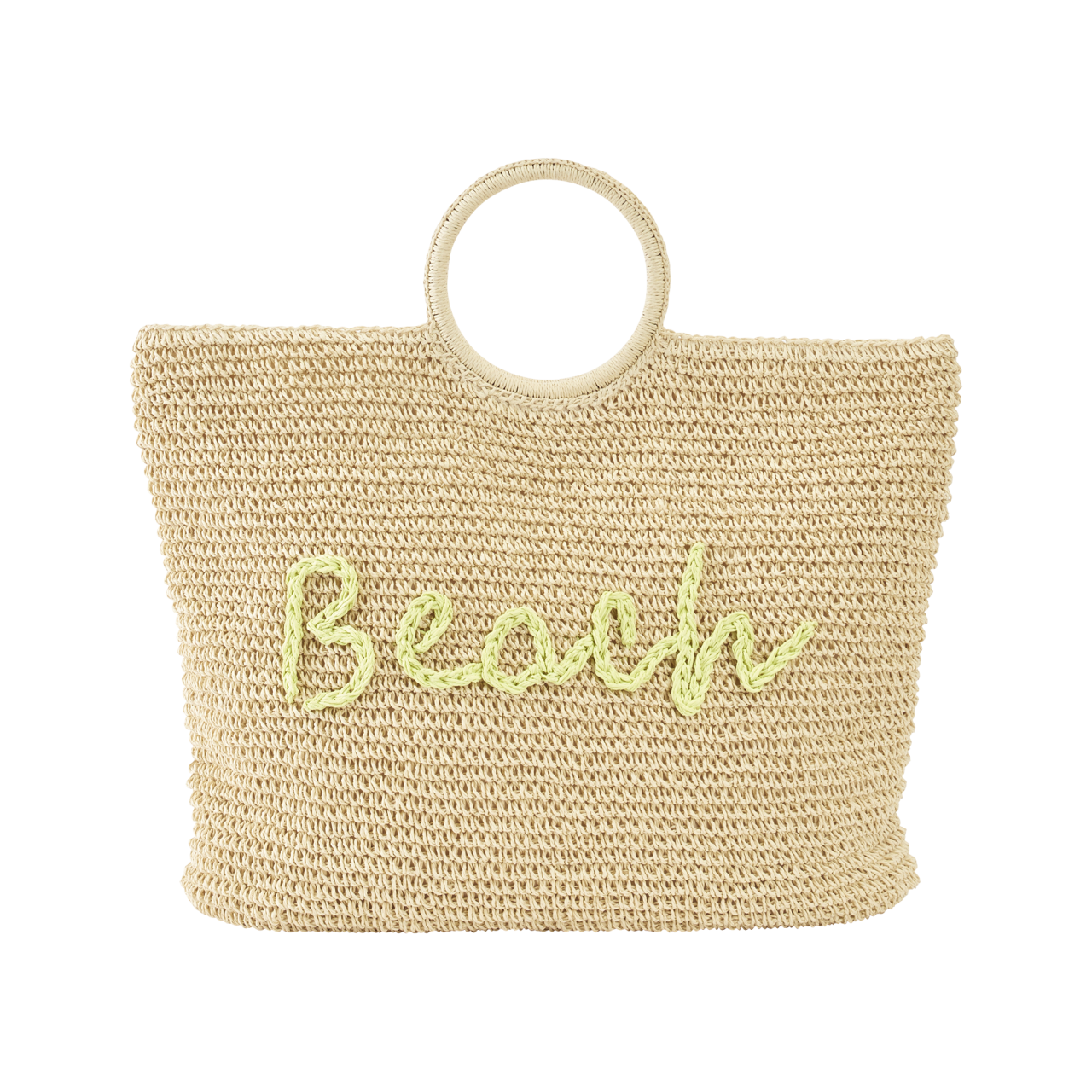 Nitzsche Accessoires Damenshopper mit Beach Aufschrift Begrenztes Angebot