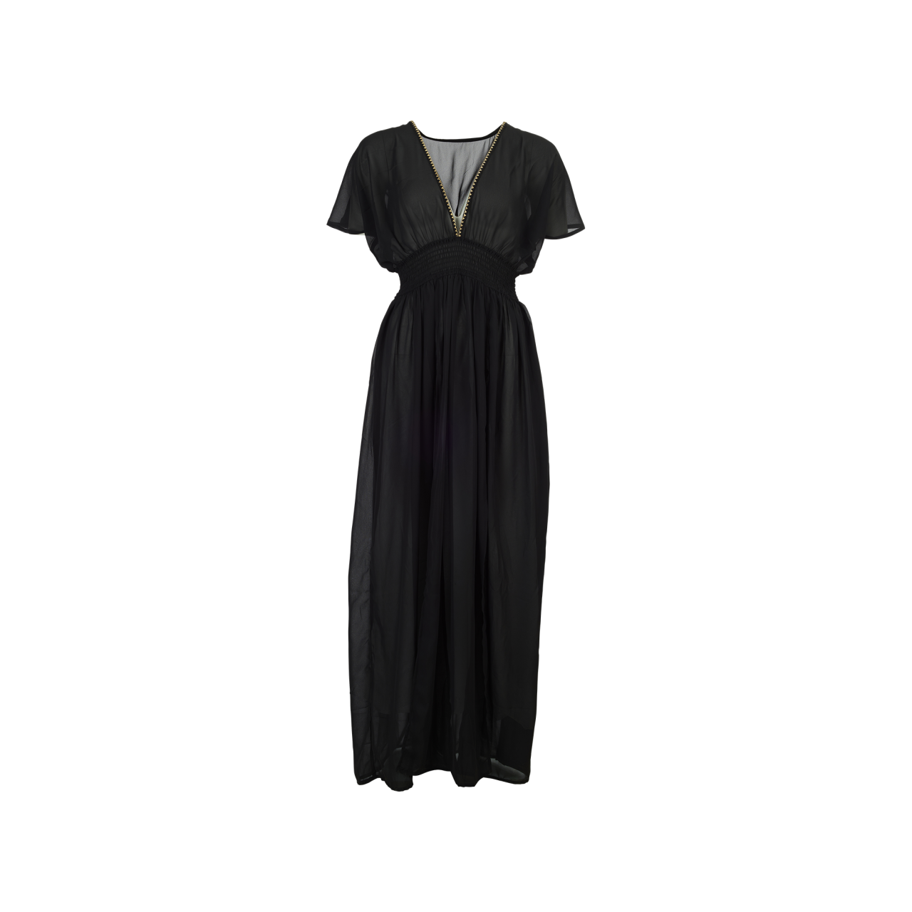 Nitzsche Accessoires Strandkleid mit V-Ausschnitt und Taillenbund Jubiläumsangebot