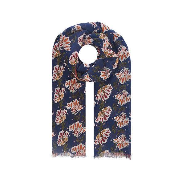 Nitzsche Accessoires Gemusterter Schal für Damen aus Polyester Bestseller