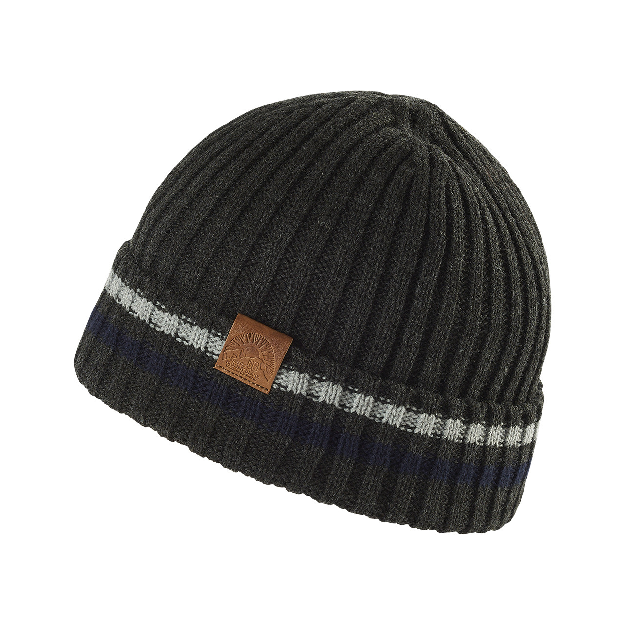 Nitzsche Accessoires Strickmütze mit dezenten Streifen für Herren Neueste Stile