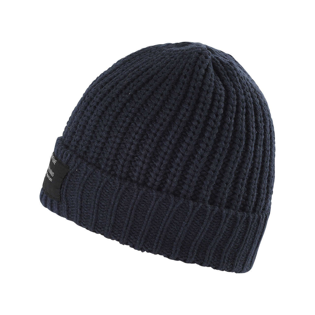 Nitzsche Accessoires Lässige Herren Strickmütze mit NF Label Nur für heute