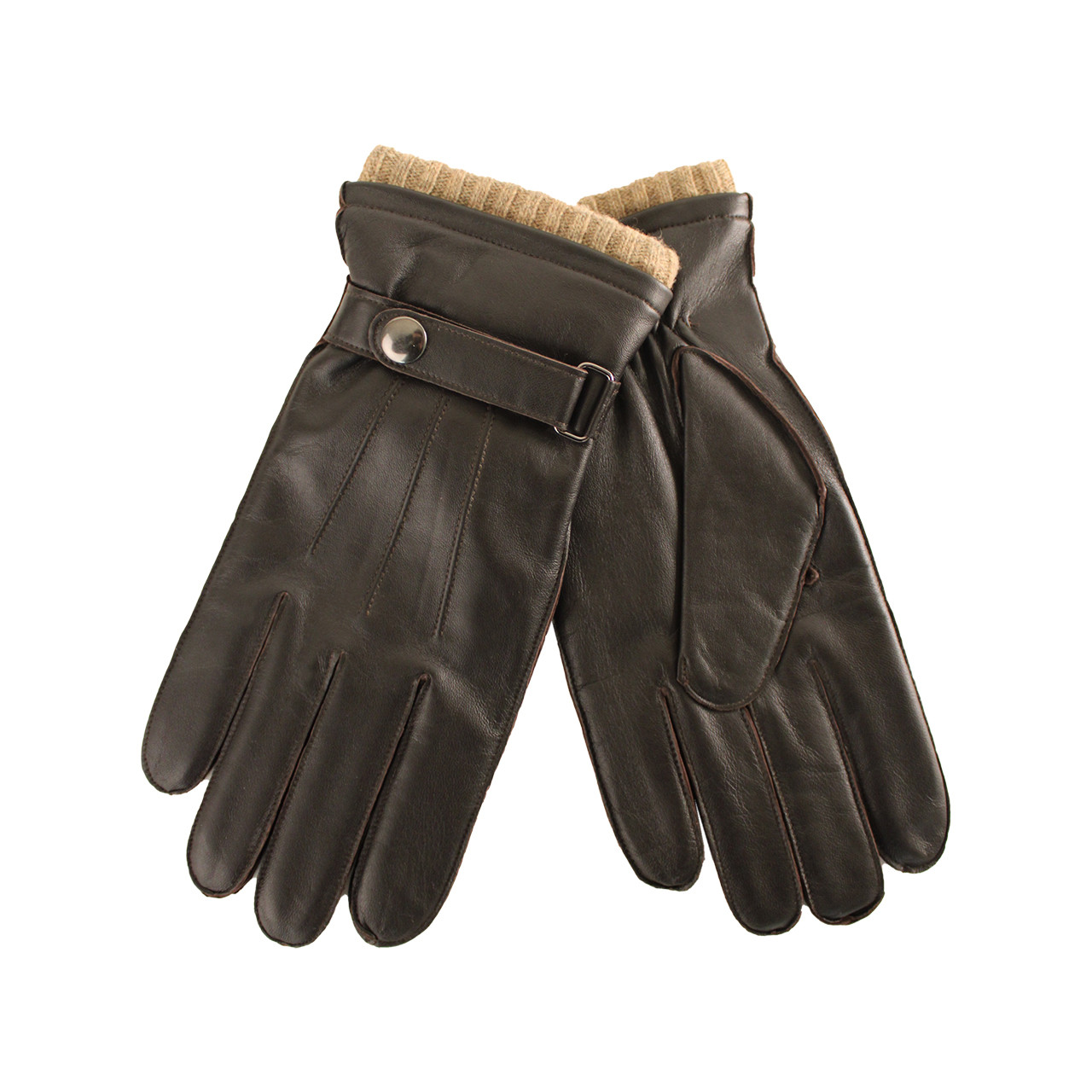 Nitzsche Accessoires Glattleder Handschuh mit Wollfutter für Herren Angebote