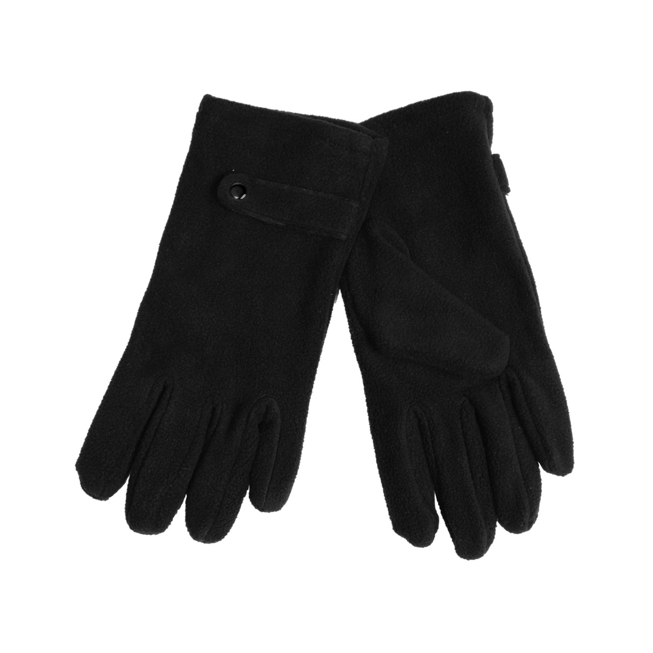 Nitzsche Accessoires Fleece Handschuhe für Damen mit Knopfverzierung Cyber Monday