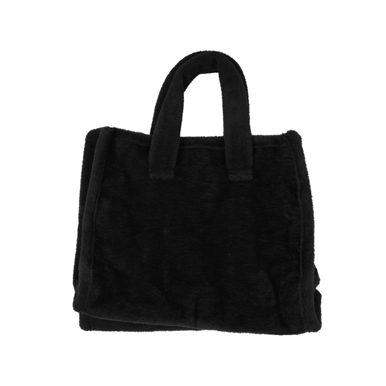 Nitzsche Accessoires Einfarbige Tasche aus Kunstfell Vatertagsangebot