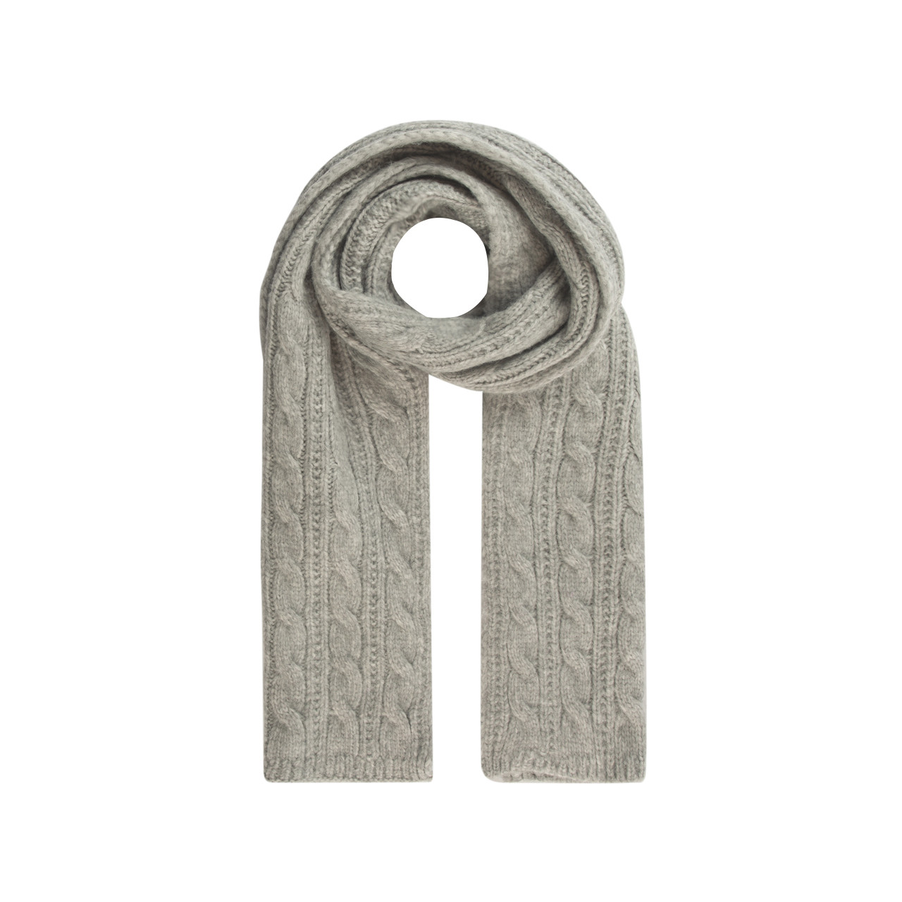 Nitzsche Accessoires Einfarbiger Winterschal mit Zopfmuster für Damen Vierteljährliche Förderung