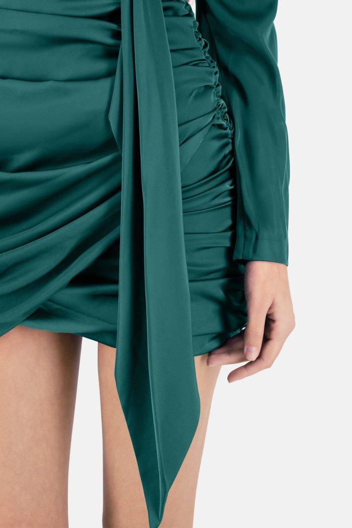 Prestije Minikleid Drapiert 50% Rabatt für begrenzte Zeit
