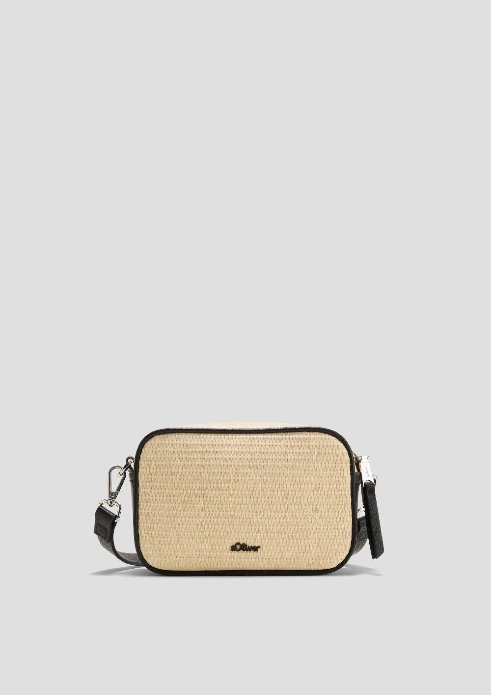 s.Oliver Schultertasche in Bast-Optik Rabatte dieses Monats