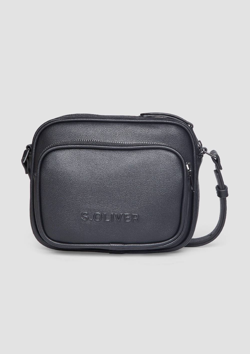 s.Oliver Große Camera-Bag in Leder-Optik Meist gekauft