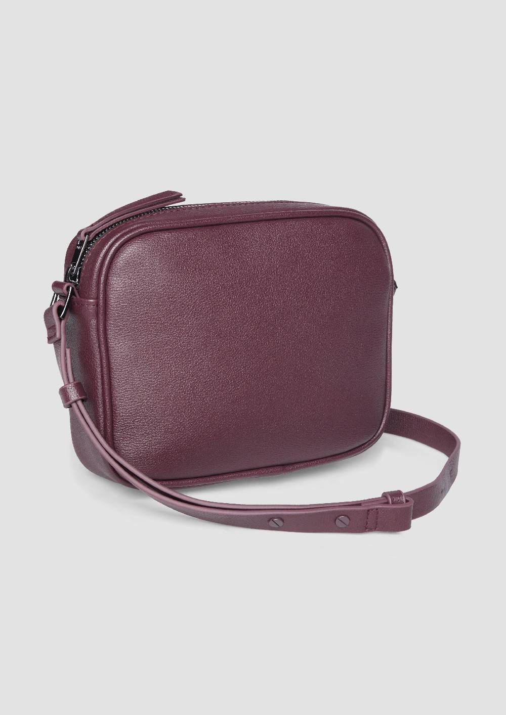 s.Oliver Große Camera-Bag in Leder-Optik Kostenloser Versand