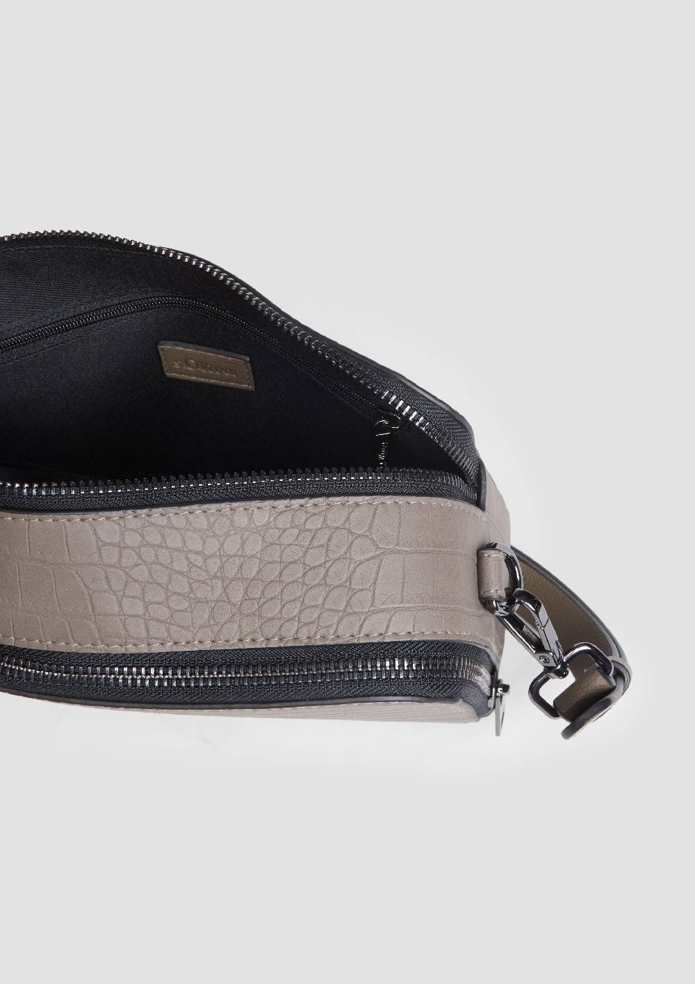 s.Oliver City-Bag in Krokodilleder-Optik Günstig kaufen