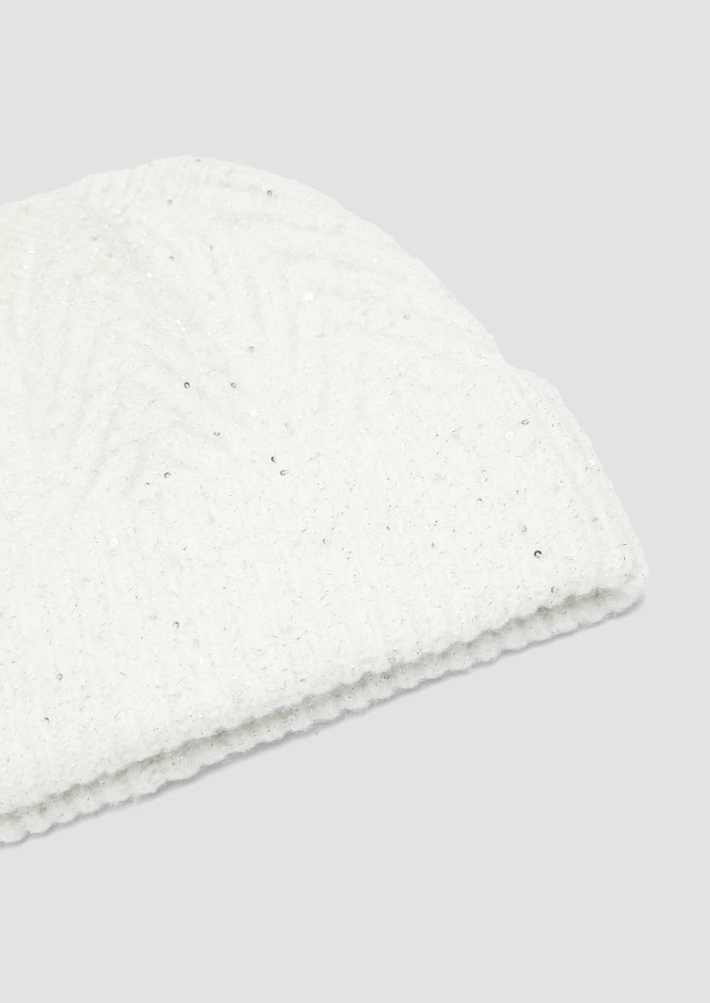 s.Oliver Strickmütze mit Glitzergarn Zeitlich begrenztes Angebot