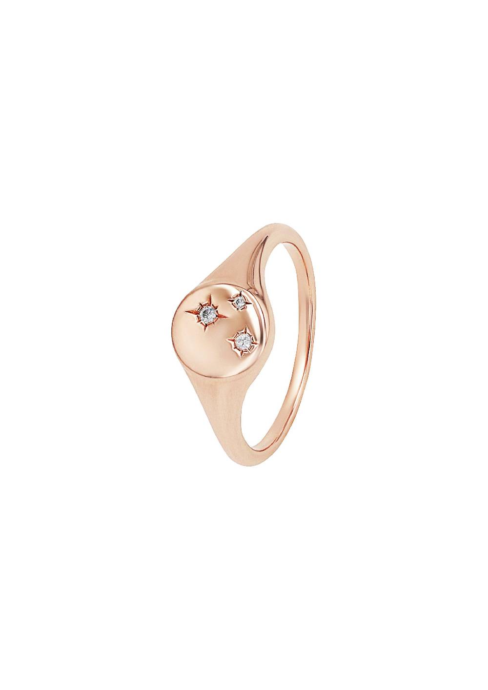 s.Oliver rosévergoldeter Silber-Ring mit Zirkonia-Steinen Begrenzte Freigabe
