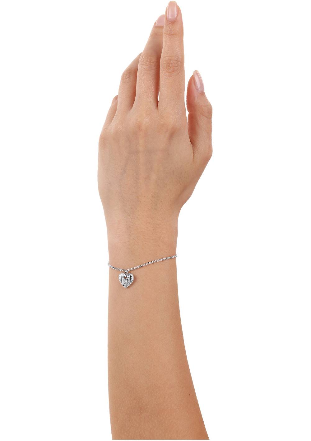 s.Oliver Silber-Armkette mit Herz-Motiv Neueste Stile