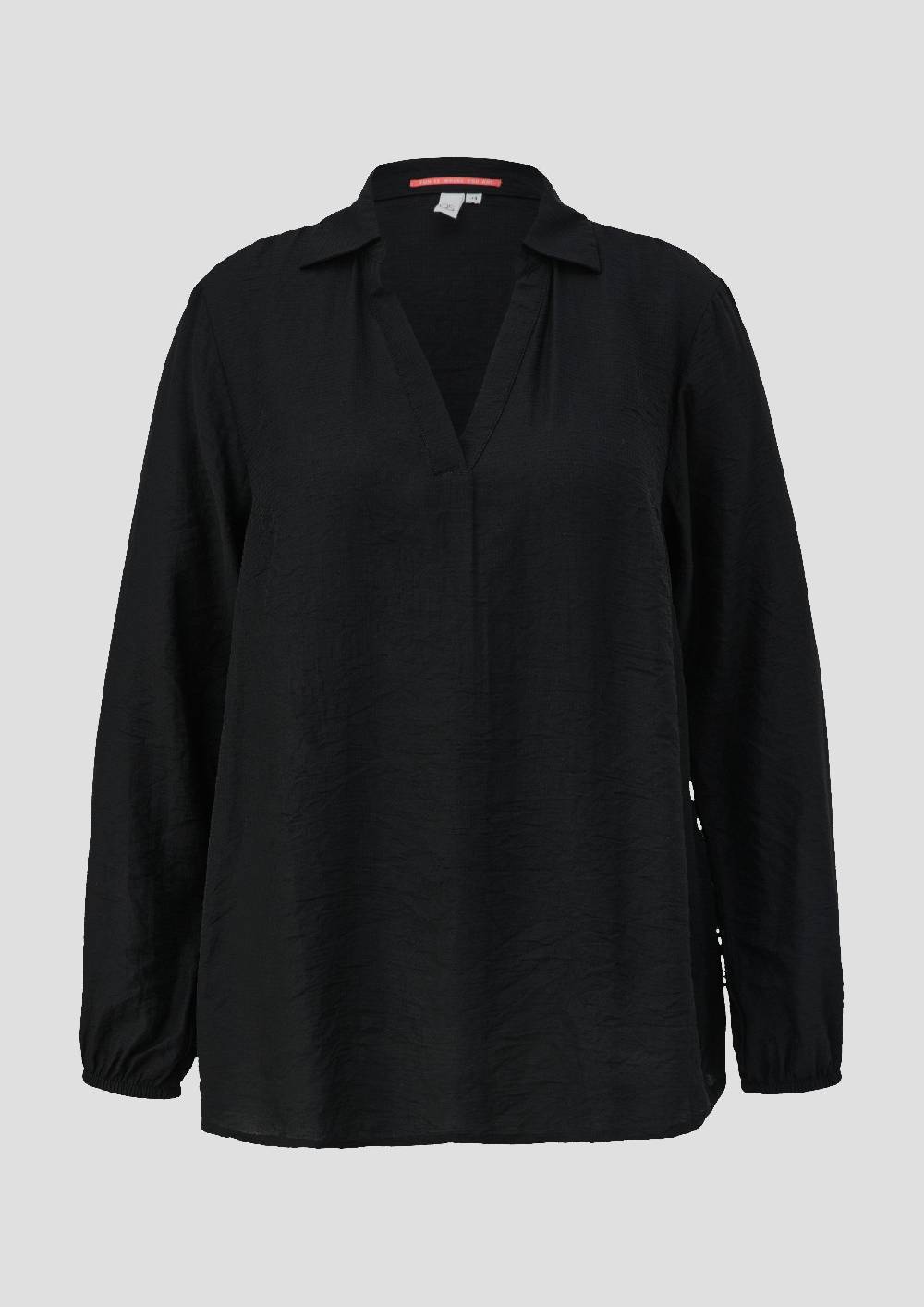 s.Oliver Hemdbluse mit Dobby-Struktur Fabrikladen