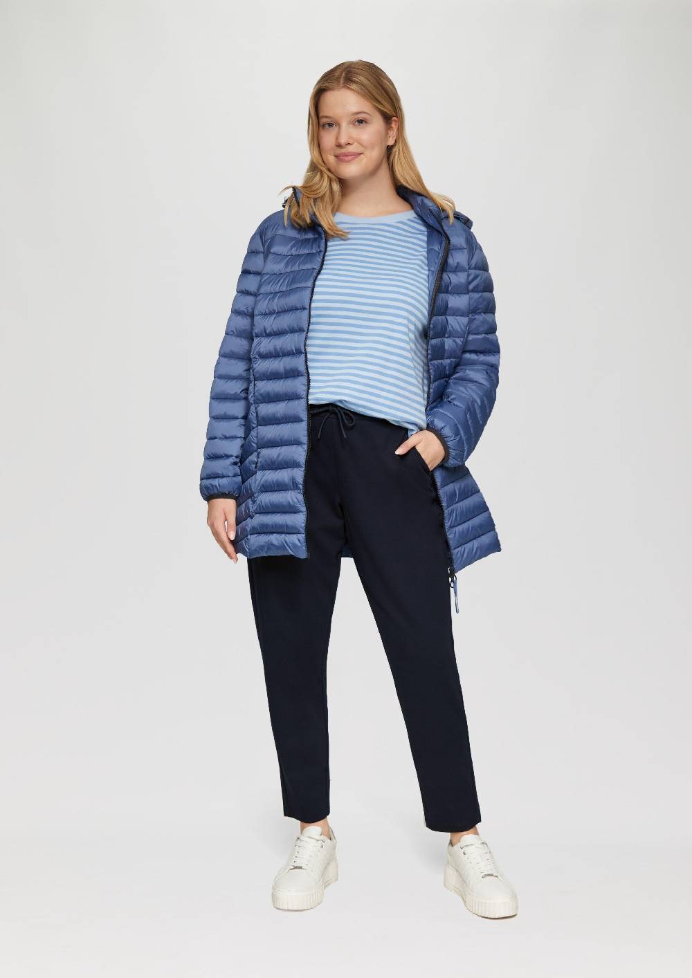 s.Oliver Interlock-Jogg Pants mit Gummizug Im Verkauf