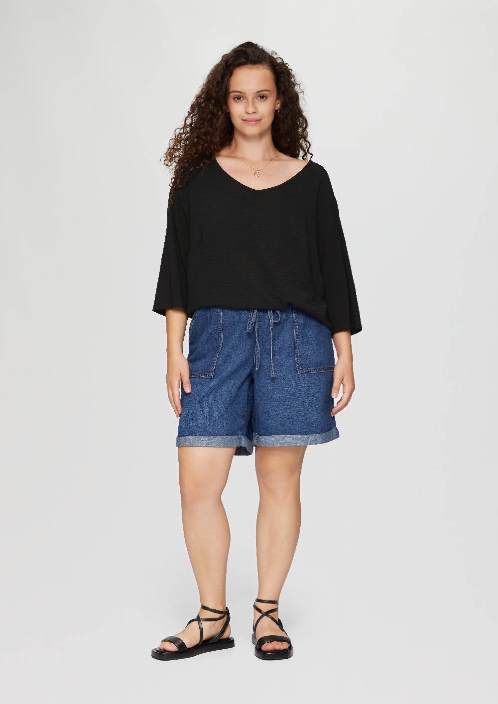s.Oliver Shirt im Fabricmix und Loose Fit Verkauf