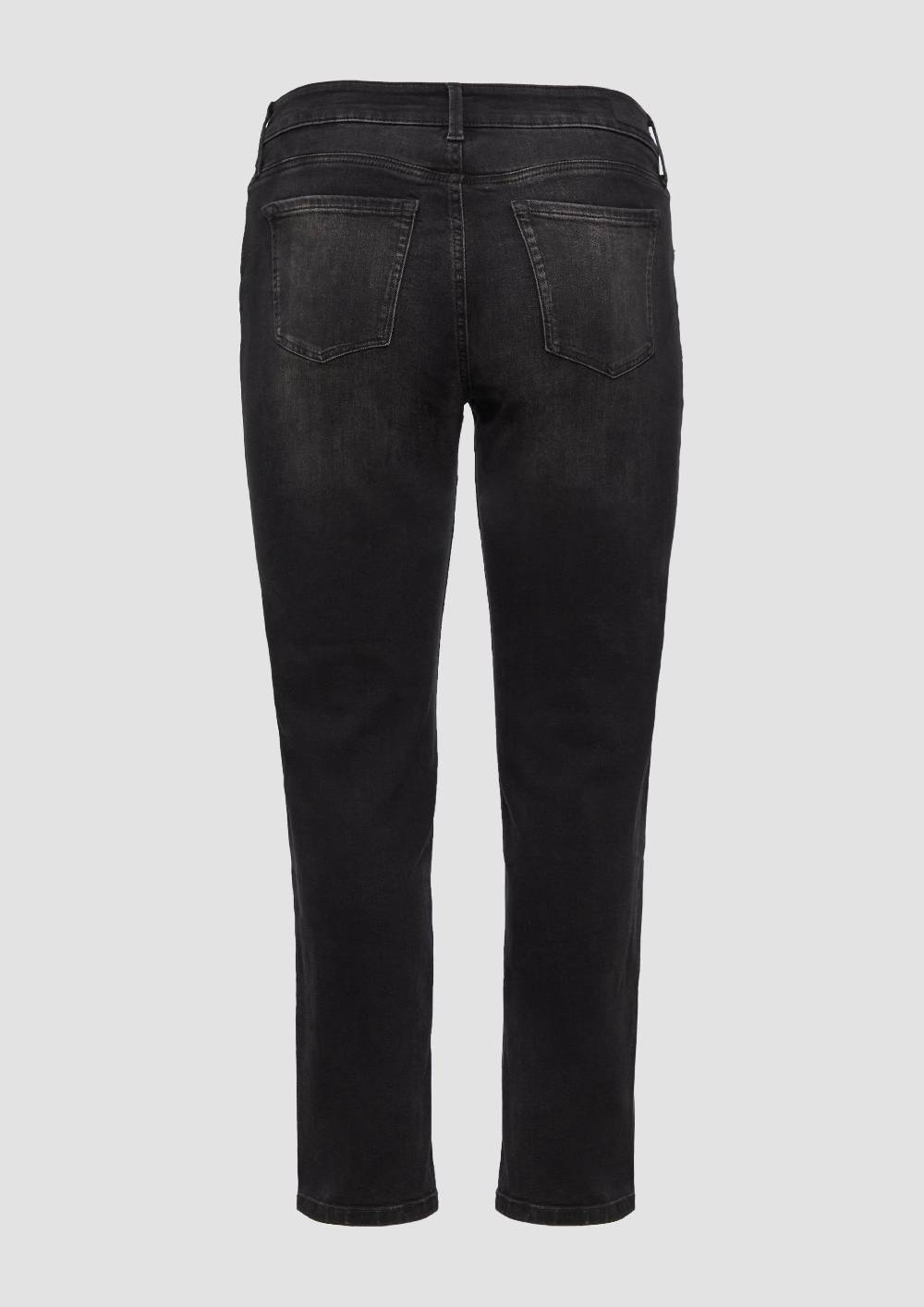 s.Oliver Jeans / Curvy Fit / Mid Rise / Semi Wide Leg Sonderangebot