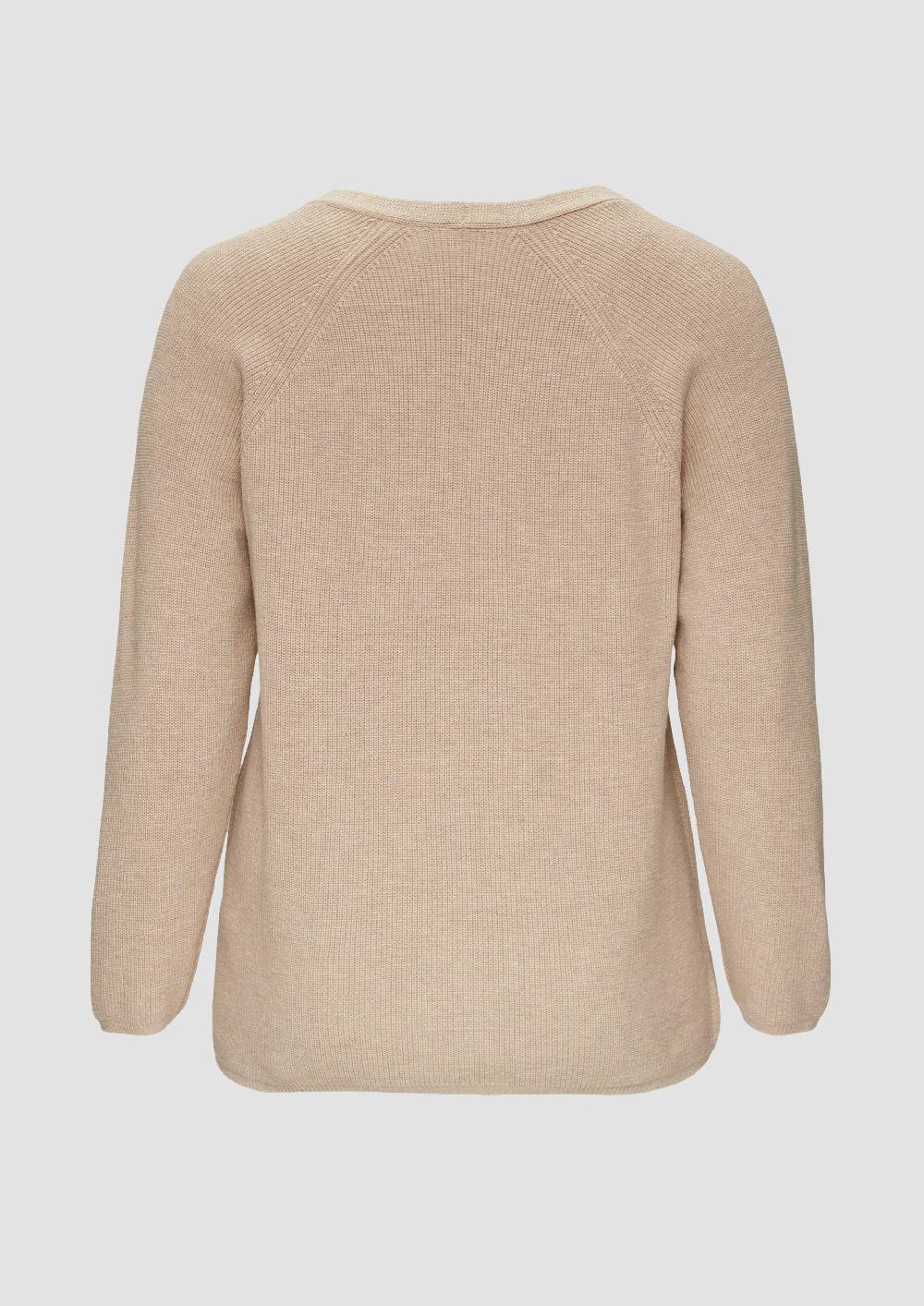 s.Oliver Strickpullover mit V-Ausschnitt im Loose Fit Online Shopping
