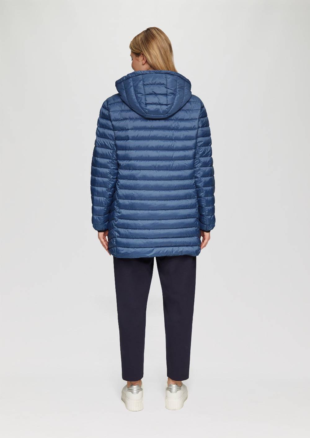 s.Oliver Steppjacke mit Logo-Kapuze Cyber Monday