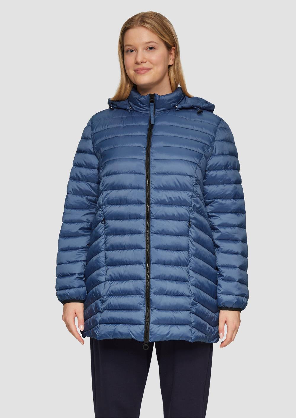 s.Oliver Steppjacke mit Logo-Kapuze Cyber Monday
