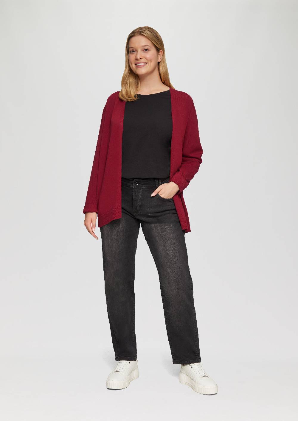 s.Oliver Cardigan aus Viskose-Baumwollmix Muttertagsangebot