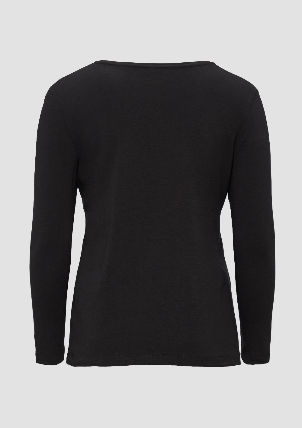 s.Oliver Longsleeve aus Baumwollstretch Lagerräumung