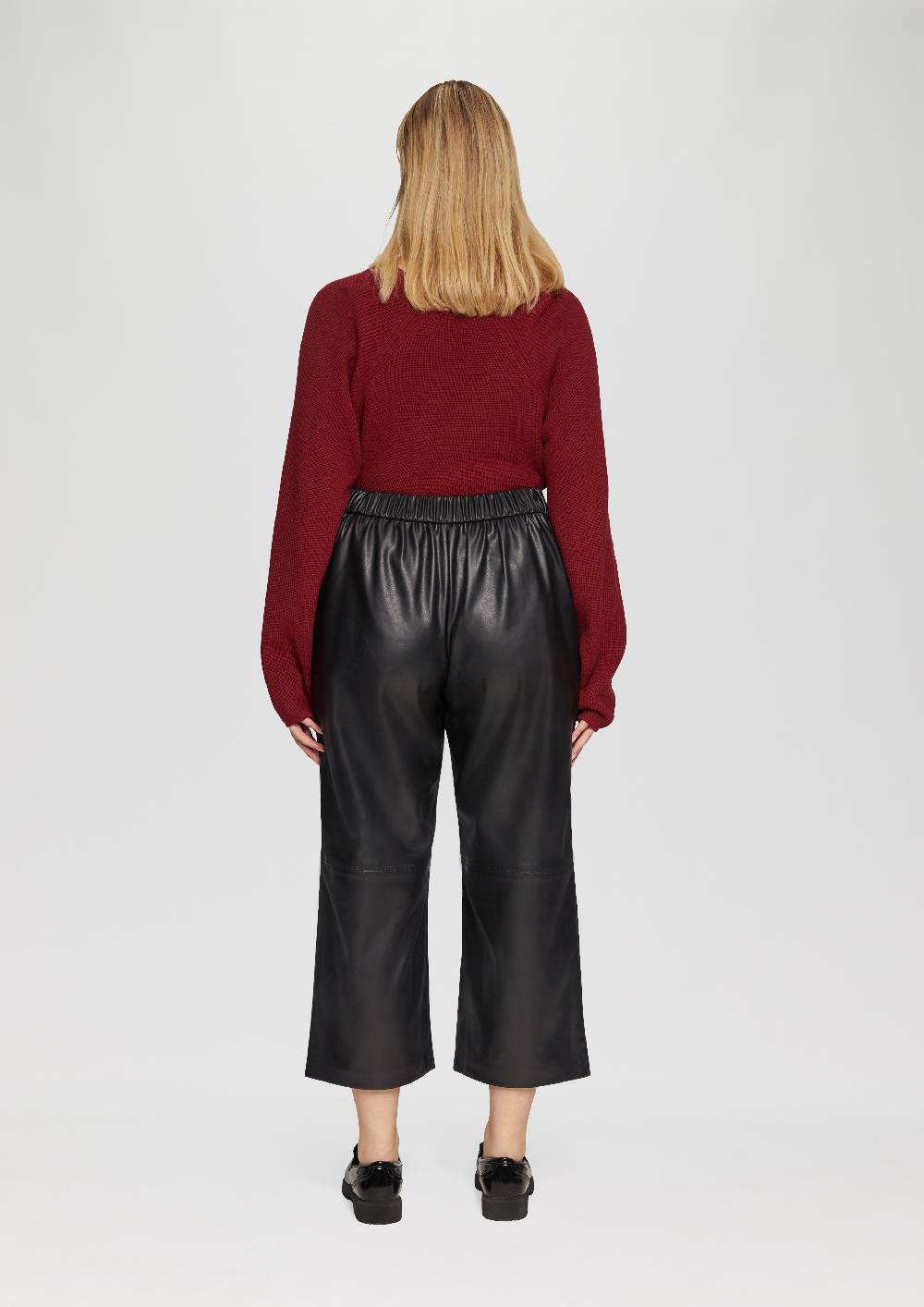 s.Oliver Culotte aus Lederimitat mit Nahtdetails Zeitlich begrenztes Angebot