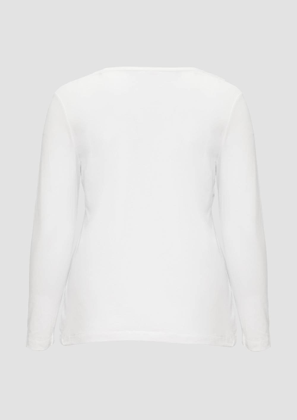 s.Oliver Longsleeve aus Baumwollstretch Exklusive Angebote