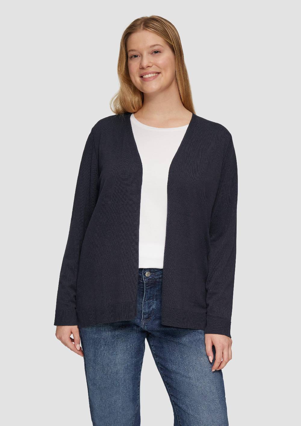 s.Oliver Cardigan aus Viskose-Baumwollmix Neuheiten