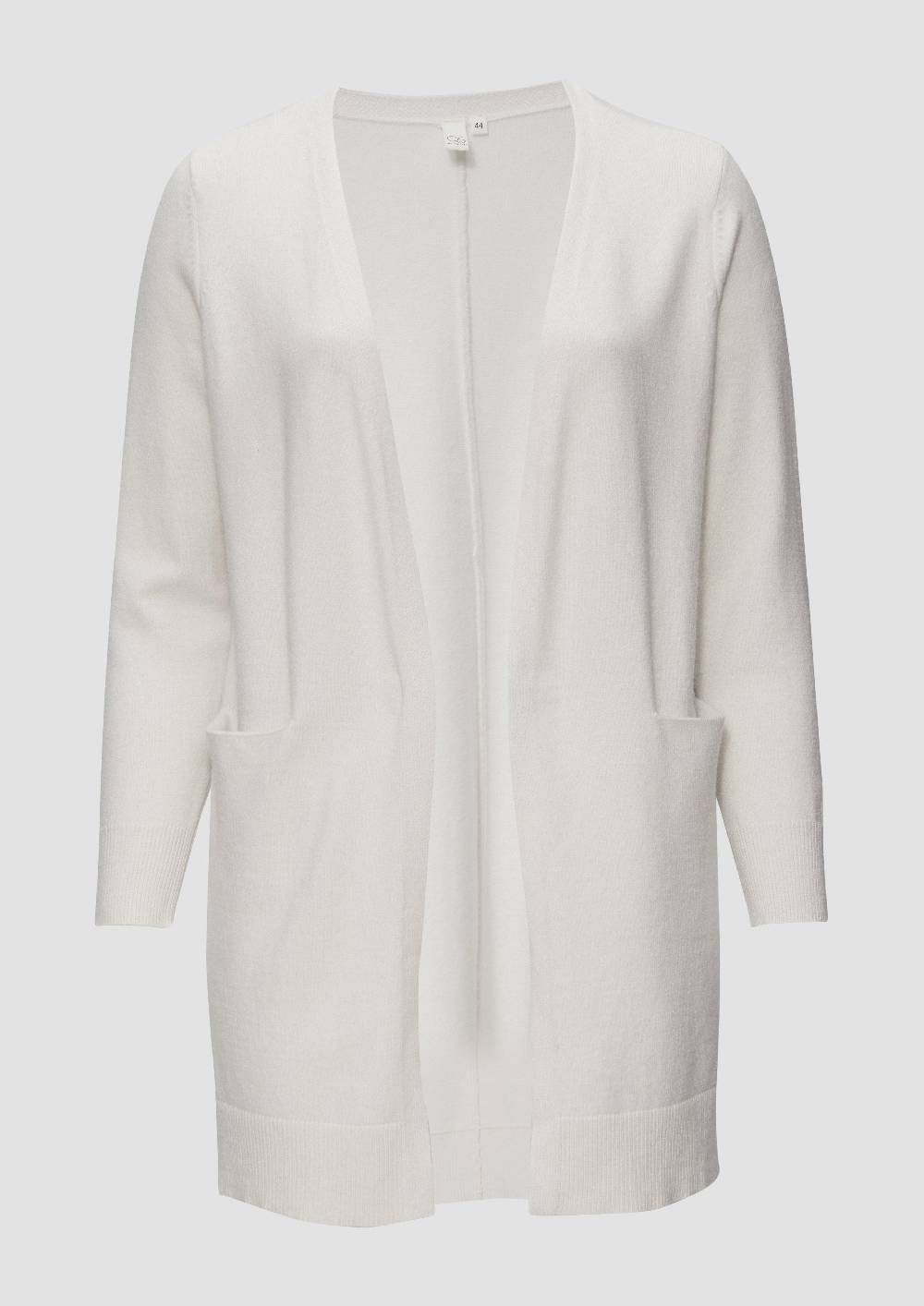 s.Oliver Lange Strickjacke aus Viskosemix Saisonale Angebote