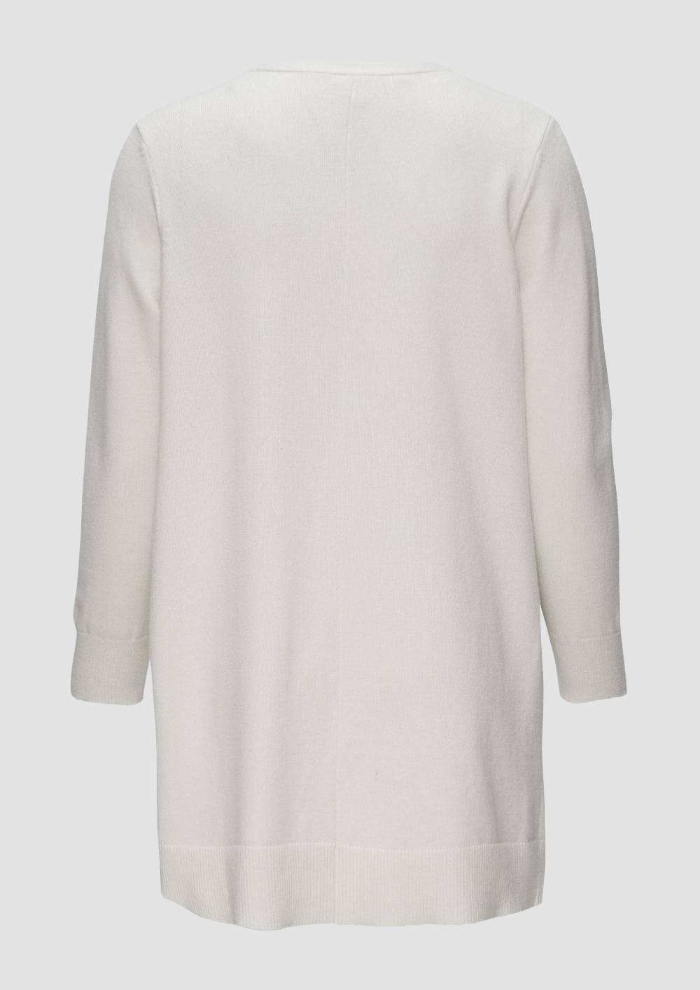 s.Oliver Lange Strickjacke aus Viskosemix Saisonale Angebote