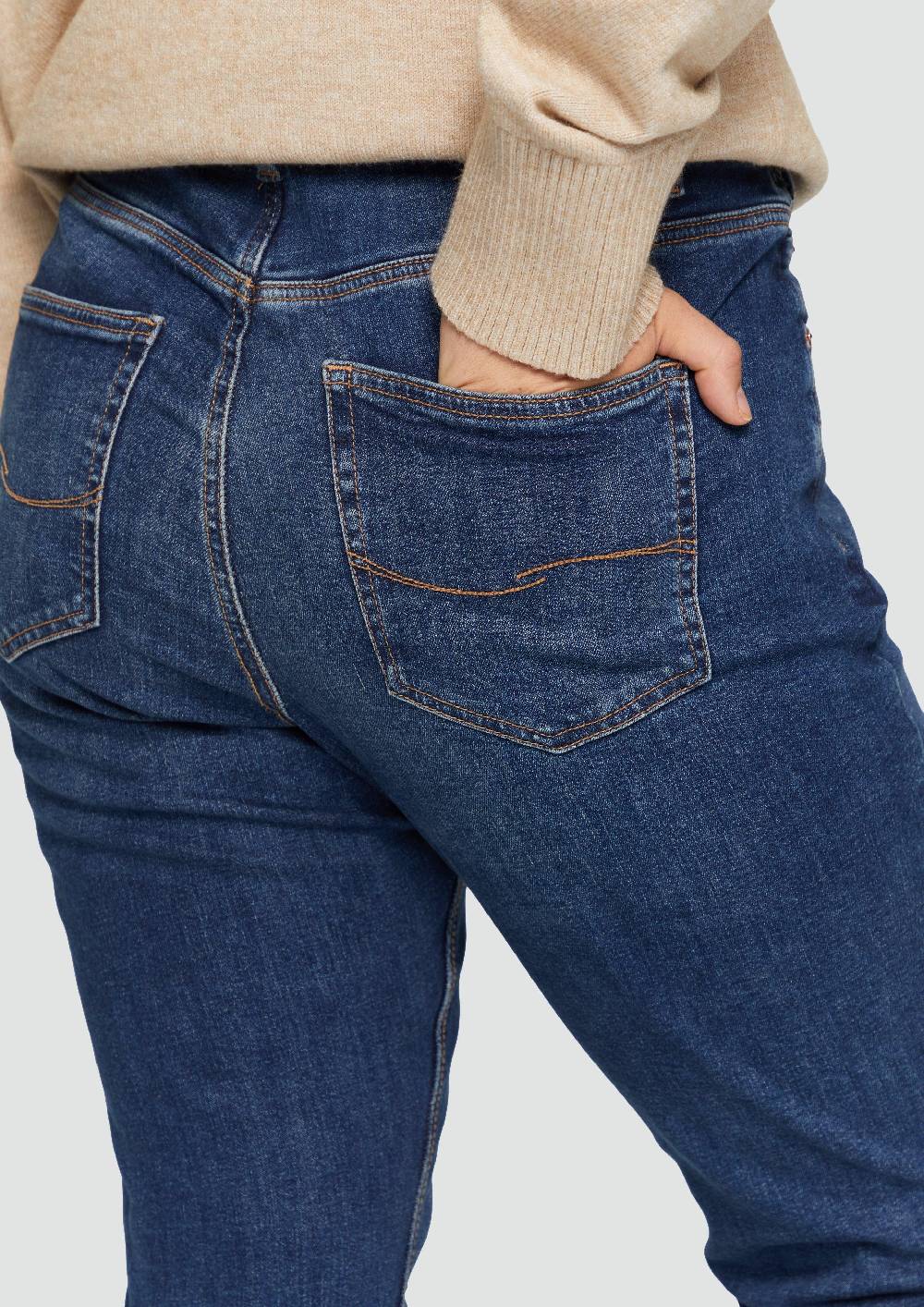 s.Oliver Jeans Curvy / Skinny Fit / Mid Rise / Skinny Leg Räumungsverkauf