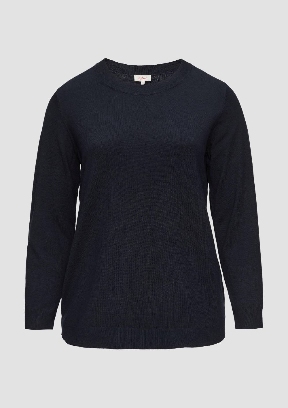 s.Oliver Strickpullover mit Rundhalsausschnitt Kauf eins, bekomm eins gratis