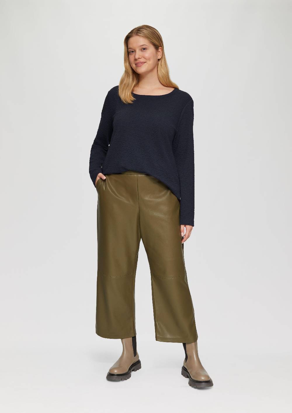 s.Oliver Sweatshirt aus Jacquard Sonderangebote