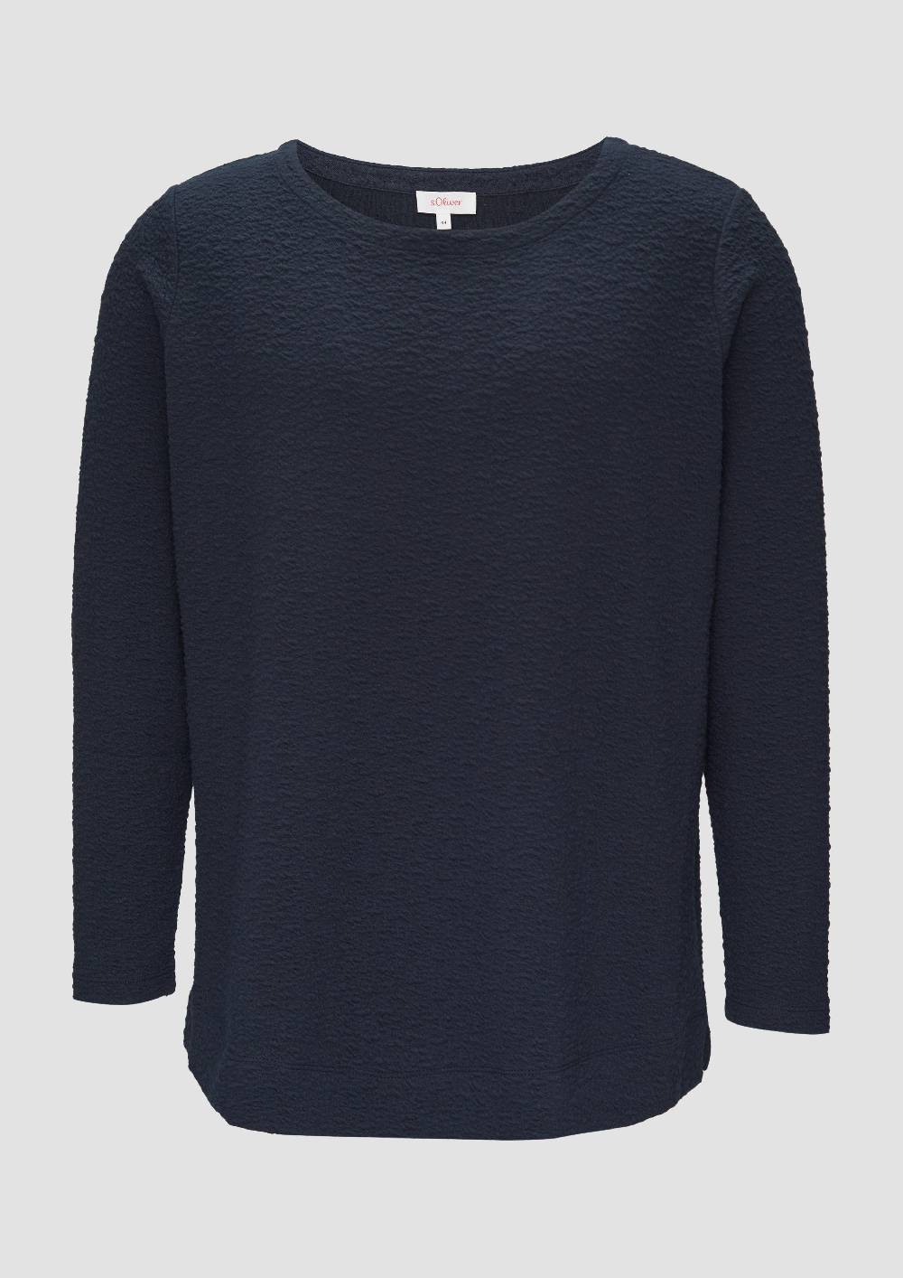 s.Oliver Sweatshirt aus Jacquard Sonderangebote