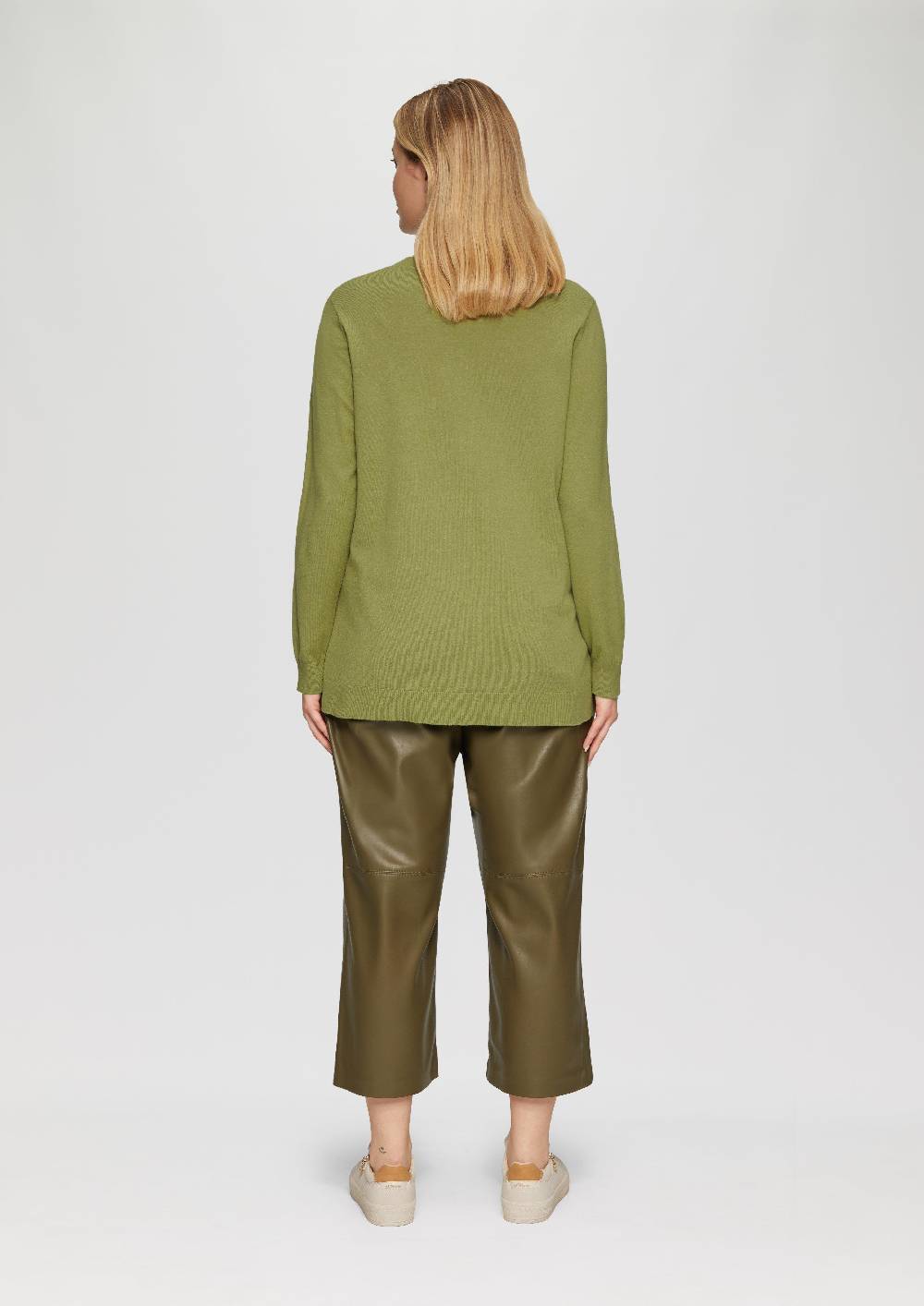 s.Oliver Strickpullover mit Rundhalsausschnitt Super Sparpreis