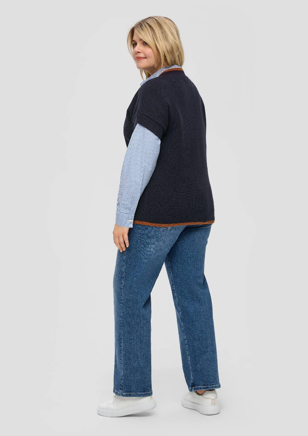 s.Oliver Pullover mit V-Ausschnitt Letzter Tag