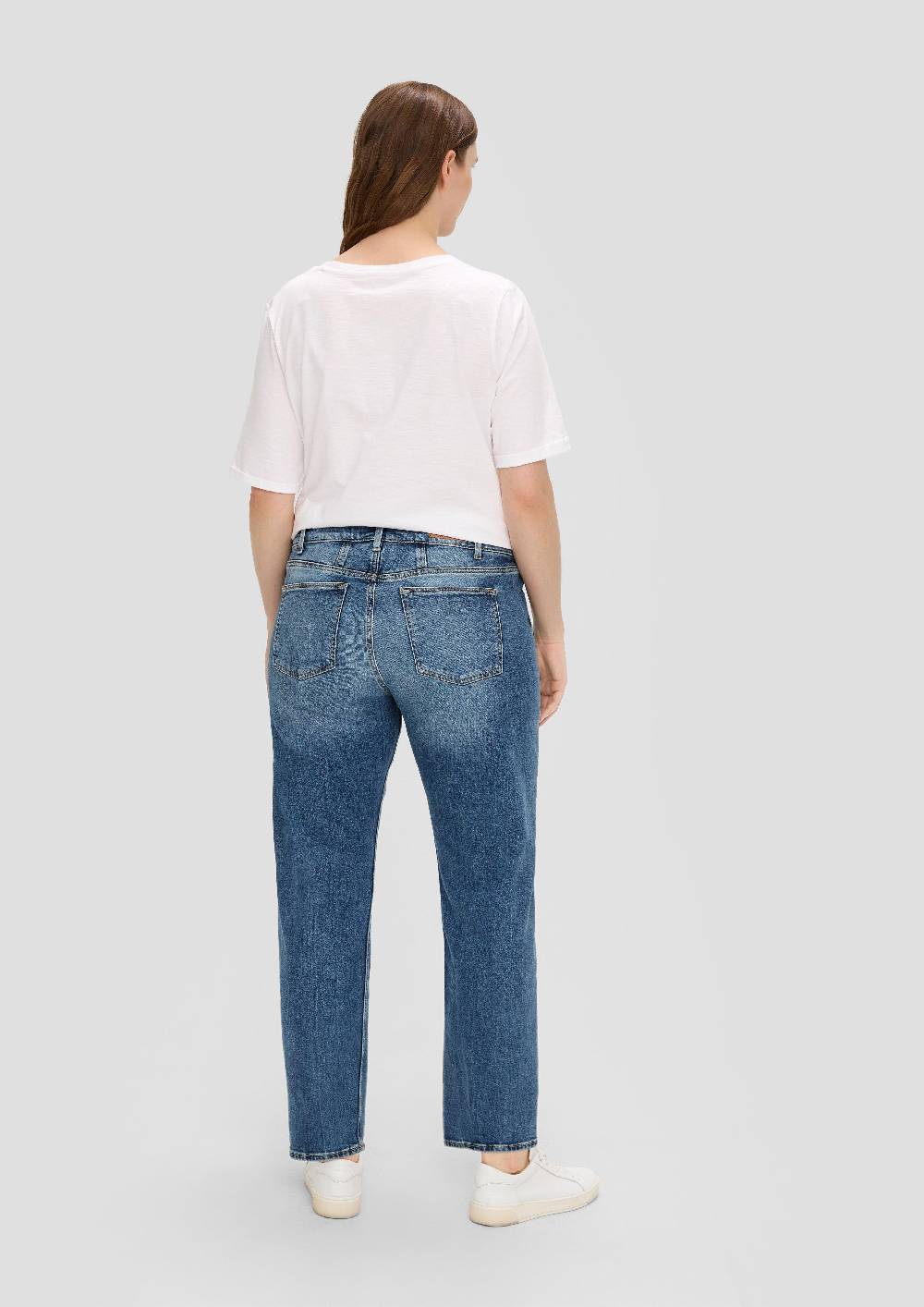 s.Oliver Curvy Jeans / Regular Fit / Mid Rise / Semi-Wide Leg Nur noch ein Tag übrig