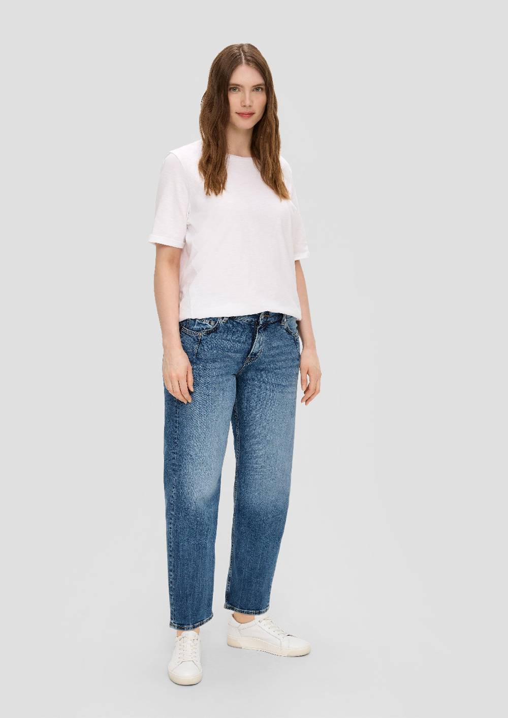 s.Oliver Curvy Jeans / Regular Fit / Mid Rise / Semi-Wide Leg Nur noch ein Tag übrig
