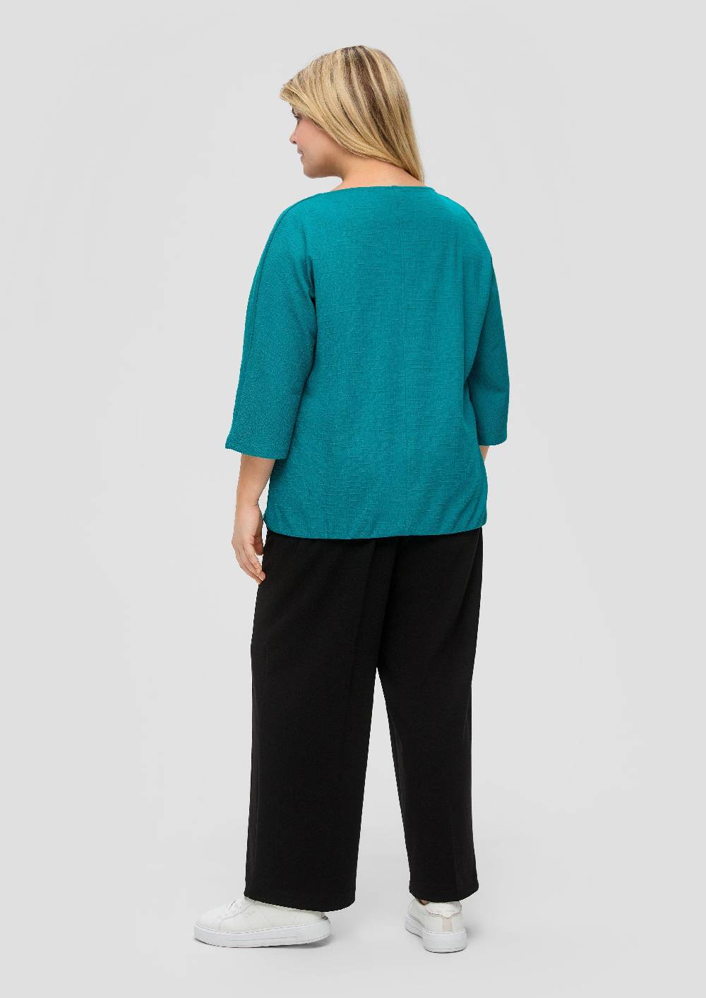 s.Oliver O-Shape-Bluse mit bequemem Gummizug Super Rabatt