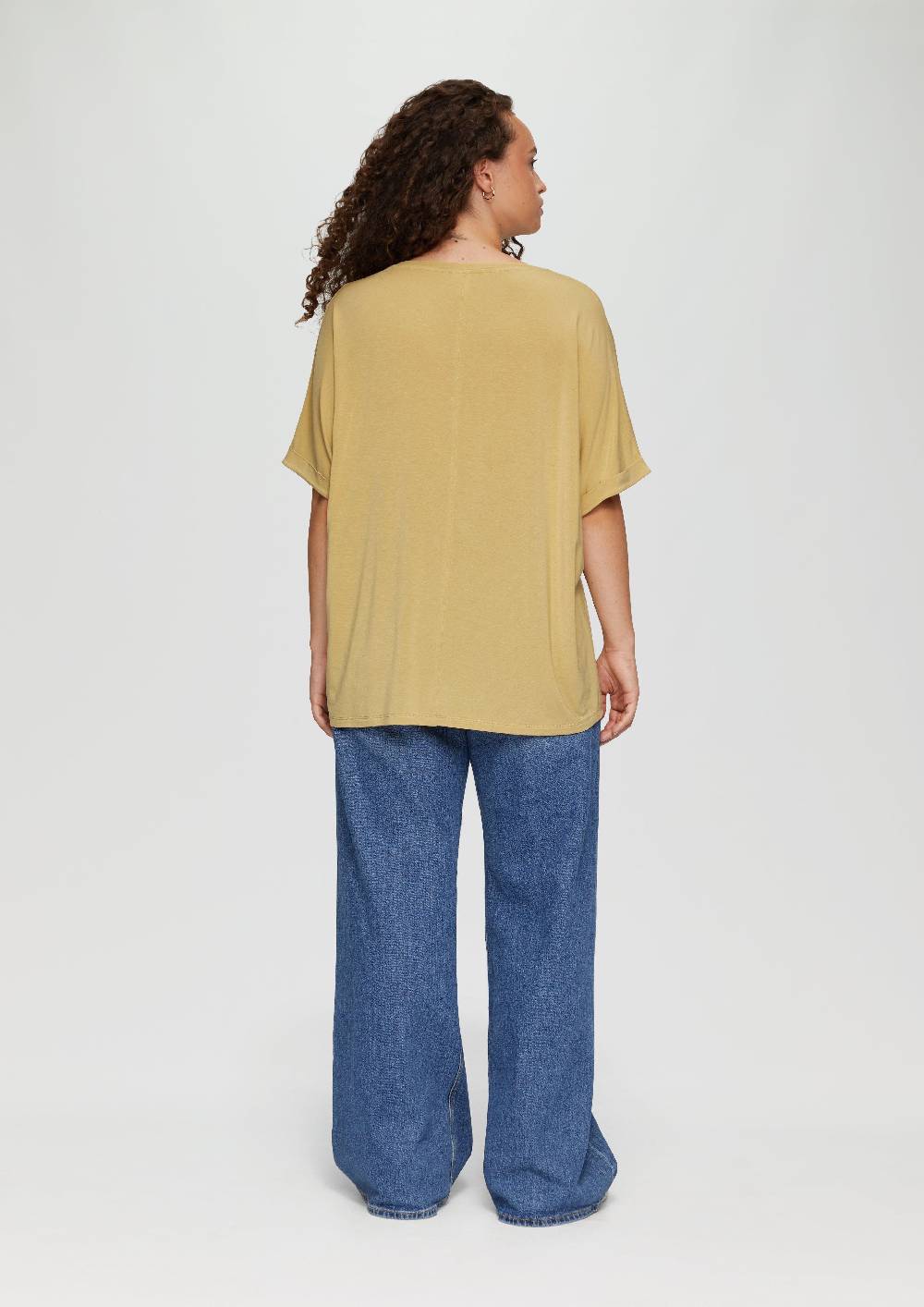 s.Oliver Loose-Fit-Shirt im Lyocellmix Riesige Rabatte
