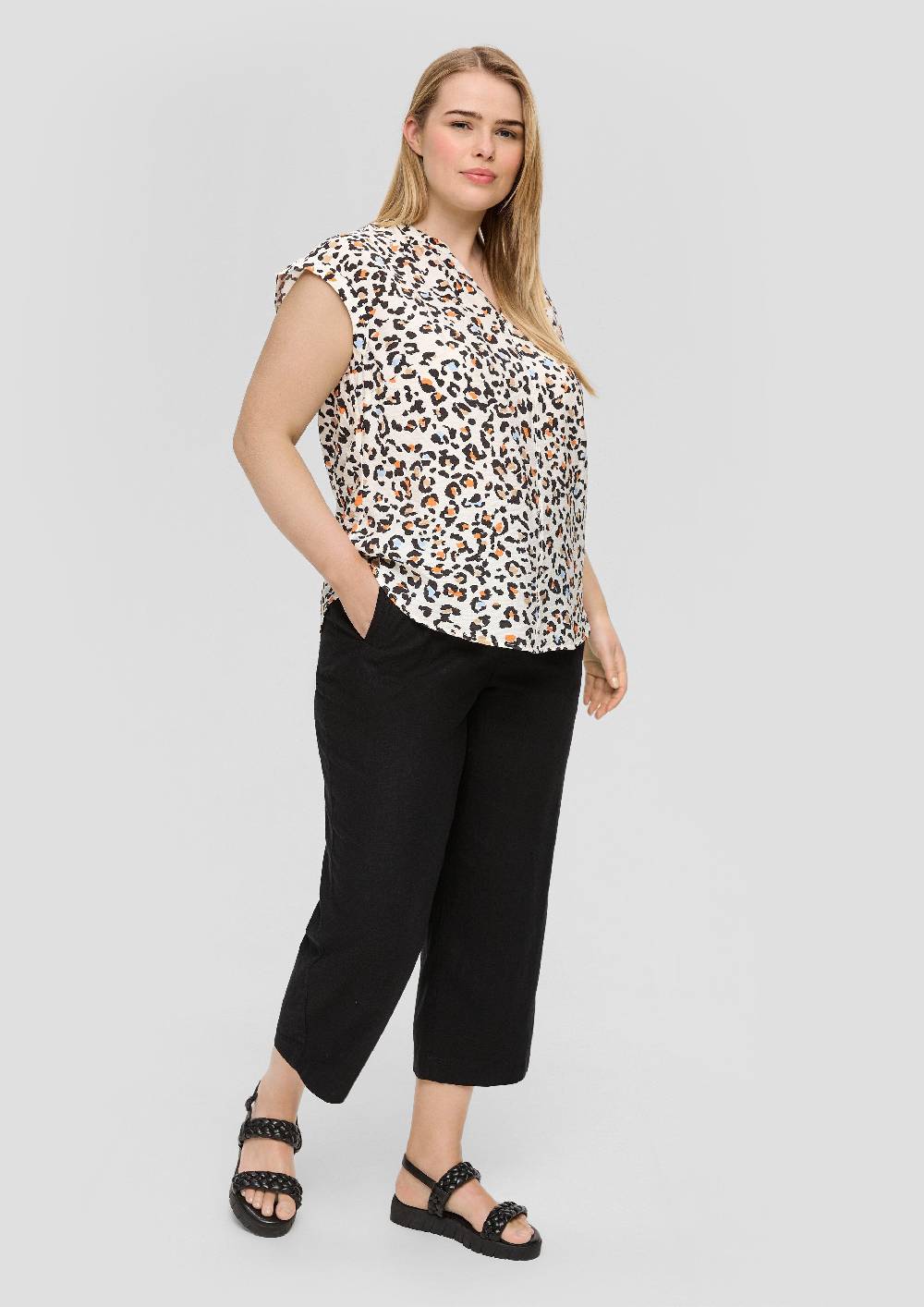 s.Oliver Culotte aus Leinenmix zollfrei