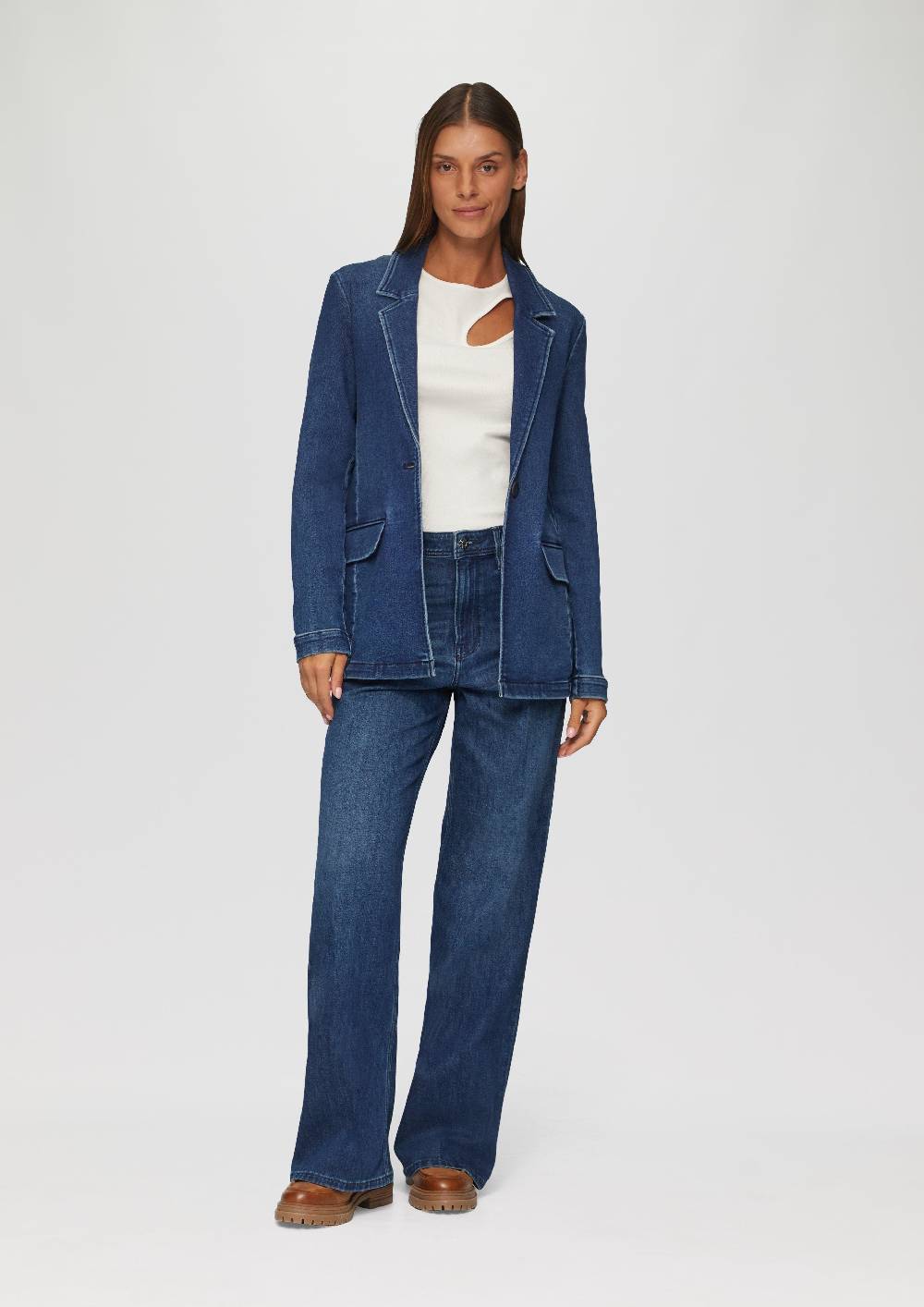s.Oliver Jeans Suri / Regular Fit / High Rise / Wide Leg Online