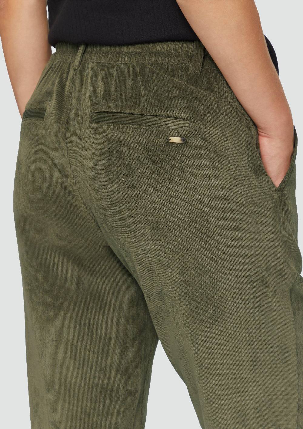 s.Oliver Fließende Jogpants aus Feincord Outlet