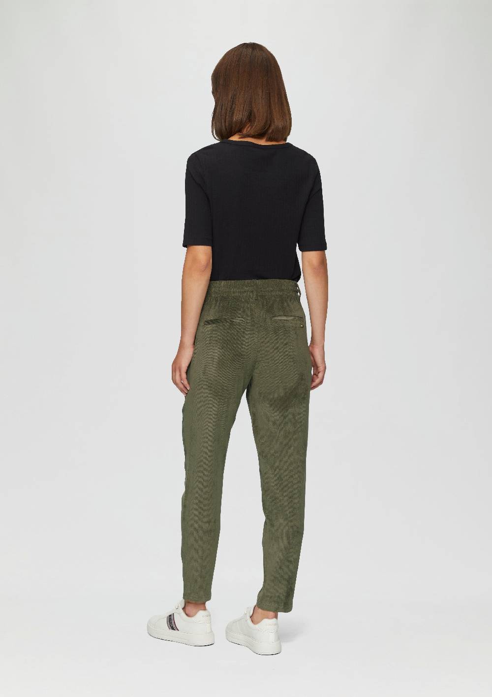 s.Oliver Fließende Jogpants aus Feincord Outlet